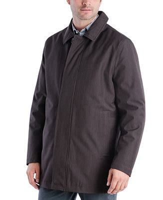 michael kors men's byron slim-fit raincoat|Michael Kors Men's Byron Slim.